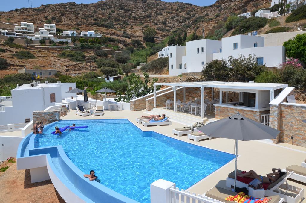 Galaxy Hotel Mylopotas Exterior foto