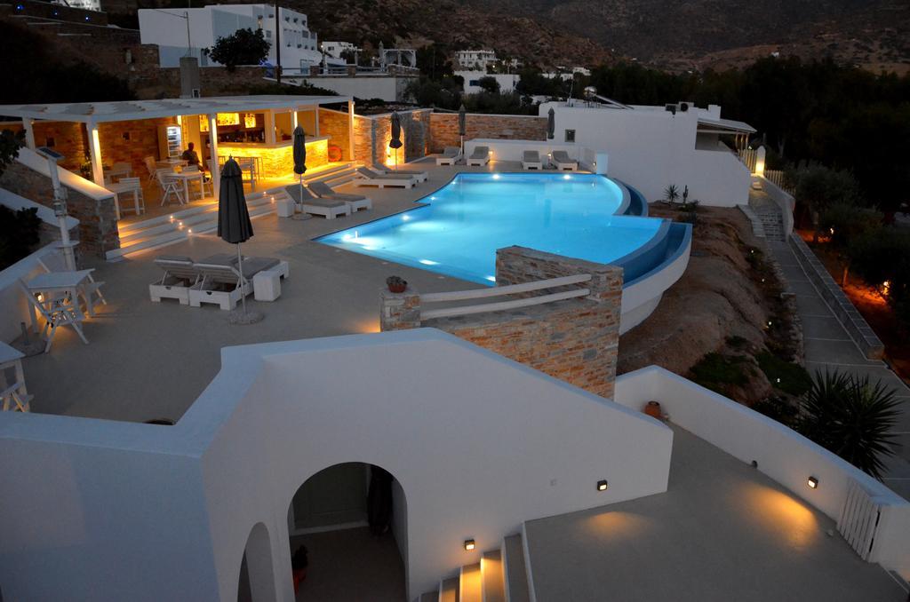 Galaxy Hotel Mylopotas Exterior foto